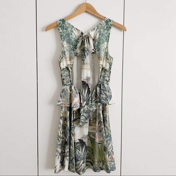H&M Conscious Collection Jungle Print Dress - Picture 2 of 6
